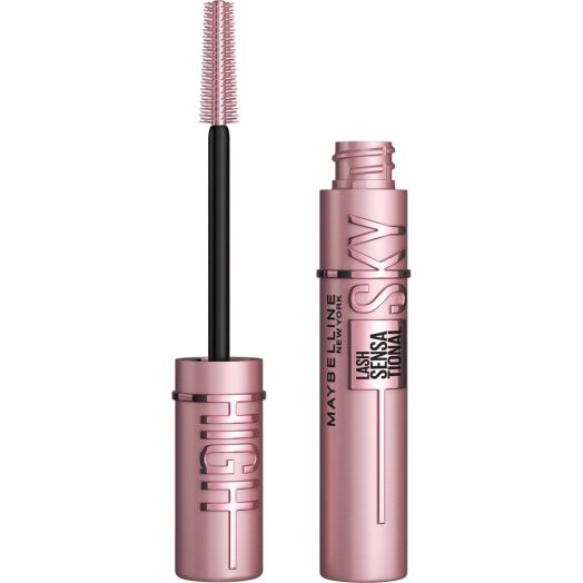 Maybelline Lash Sensational Sky High Washable Mascara Makeup, Very Black, 0.24 fl oz