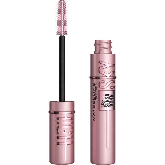 Maybelline Lash Sensational Sky High Washable Mascara Makeup, Blackest Black, 0.24 fl oz
