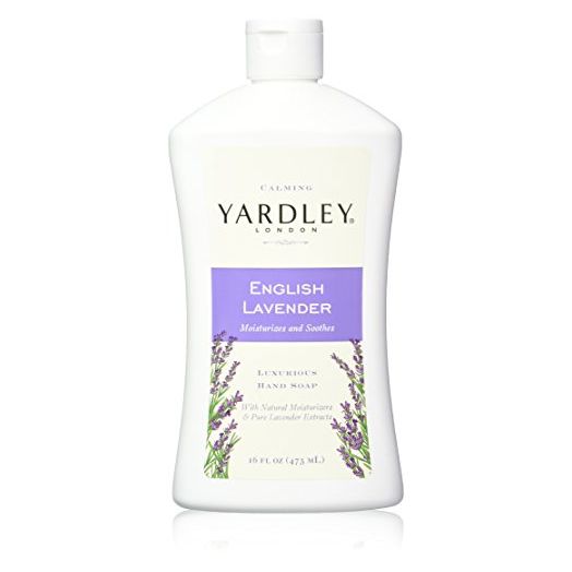 Yardley London English Lavender Liquid Hand Soap Refill, 16 Ounce