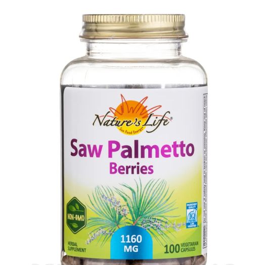 Nature's Herbs Saw Palmetto Berries - 100 Vegetarian Capsules