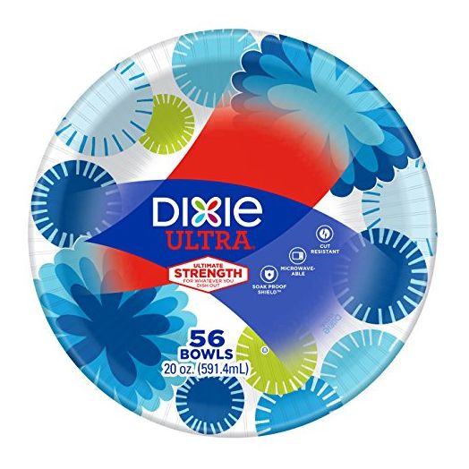 Dixie Ultra Paper Bowls, 20 Ounces, 56 Count