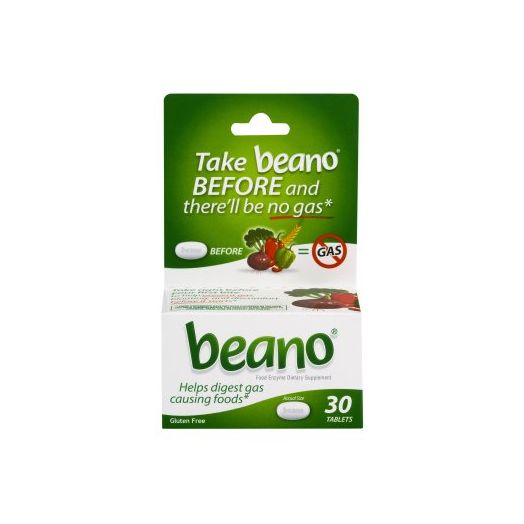 Beano Food Enzyme Dietary Supplement Tablets - 30 CT30.0 CT