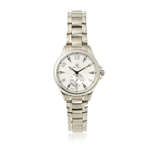 Bulova Women's BUL96P116 Adventurer Silver/Mother of Pearl Stainless Steel Watch