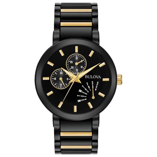 Bulova Men's Multi-Function Modern Stainless Steel Watch