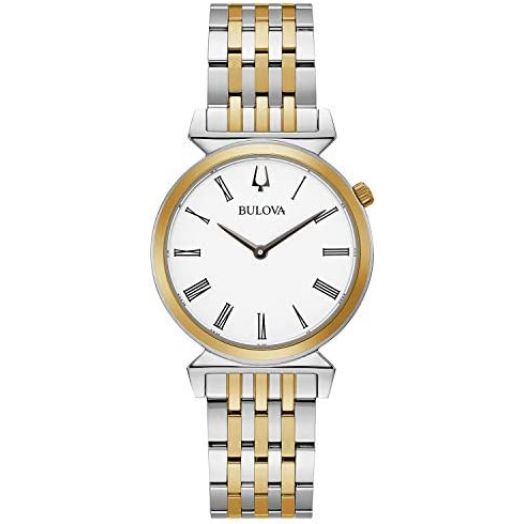 Bulova Classic Quartz Ladies Watch, Stainless Steel, Two-Tone (Model: 98L264)