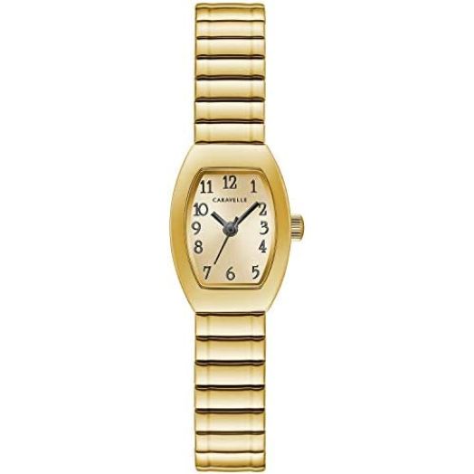 Caravelle Traditional Quartz Ladies Expansion Band Watch