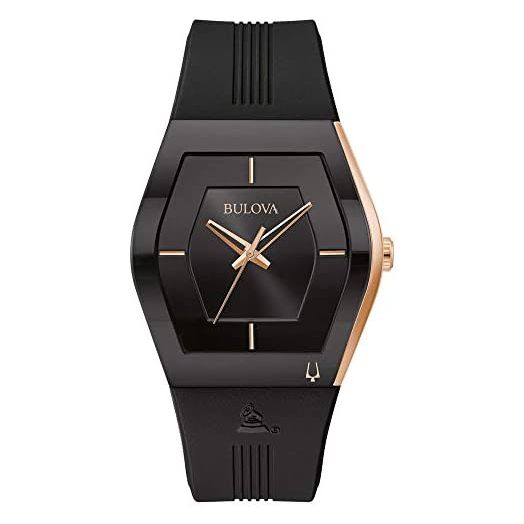 Bulova Latin Grammy Silicone Strap - 97A163 Black One Size