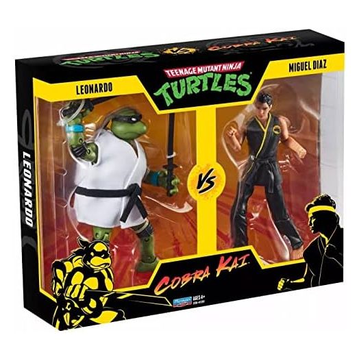 Teenage Mutant Ninja Turtles vs. Cobra Kai Leo vs. Miguel Diaz 2 Pack