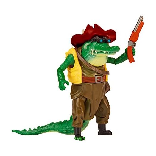 Teenage Mutant Ninja Turtles: Mutant Mayhem 4.5” Leatherhead Basic Action Figure by Playmates Toys