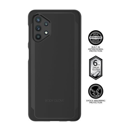 Samsung Galaxy A32 5G Body Glove Cadence Phone Case with Built-in Antimicrobial, Black