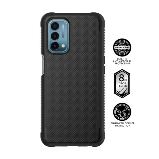 Body Glove Textured Gel Case for OnePlus Nord N200 5G, Black