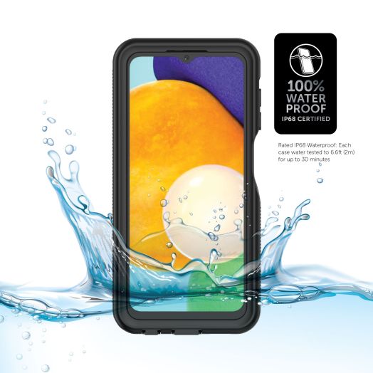 Samsung Galaxy A13 LTE Body Glove Tidal Waterproof Phone Case- Black