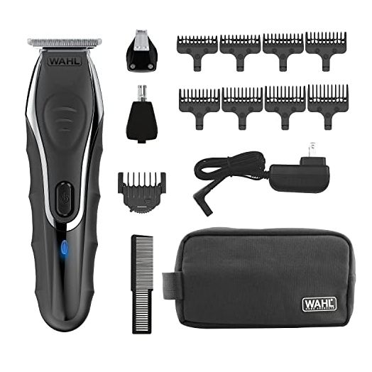 Wahl Aqua Blade Rechargeable Wet/Dry Trimming Kit with 3 Interchangeable Heads - Model 9899-100