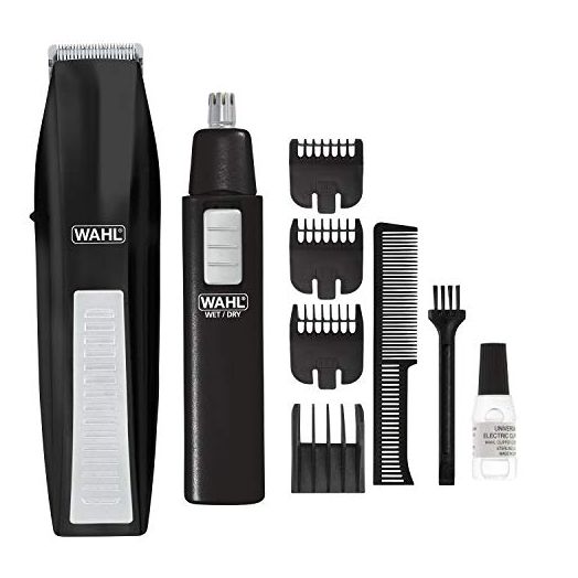 Wahl Cordless Beard Trimmer w/ Ear/Nose/Brow Trimmer