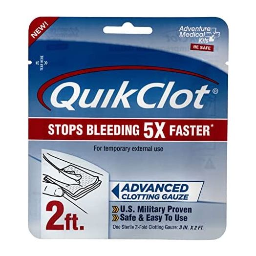 QuikClot Advanced Clotting Gauze - 3 x 24 in