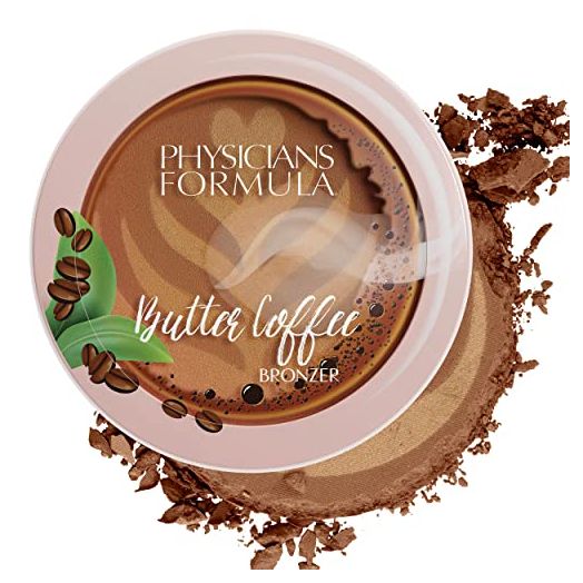 Physicians Formula Murumuru Butter Cheat Day Donut Bronzer, Lightweight, Cruelty-Free, For Sensitive Skin, Dark Shimmer Cream Bronzer, 0.38Oz, Latte