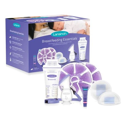 Lansinoh Breastfeeding Essentials for Nursing Moms