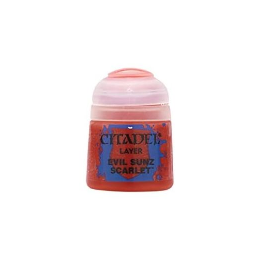 Games Workshop Citadel Pot de Peinture - Layer Evil Sunz Scarlet