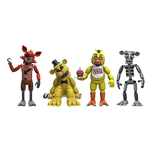 Funko Five Nights at Freddy's 4 Figure Pack(1 Set), 2"