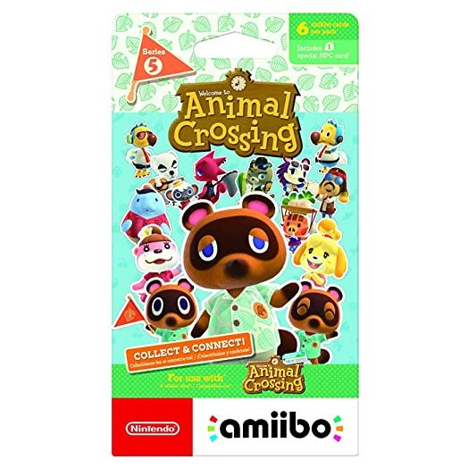 Nintendo Animal Crossing amiibo cards 6-pack - Series 5 - Nintendo Switch;