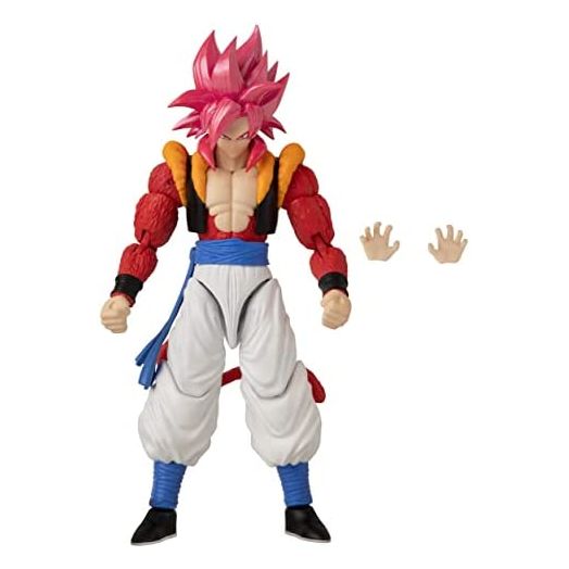 Dragonball Super Bandai America, Dragon Stars Super Saiyan 4 Gogeta 6.5 Action Figure