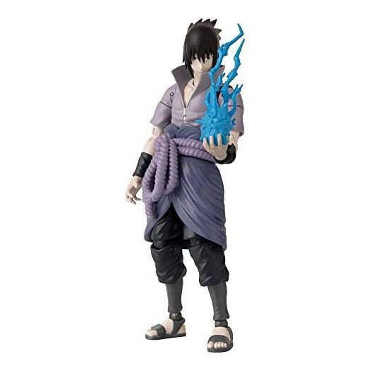 Bandai America - Anime Heroes Naruto Uchiha Sasuke 6.5" Action Figure