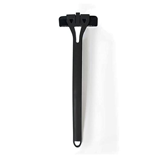 baKblade 1.0 - Back Hair Removal and Body Shaver (DIY), Extra-Long Handle, Shave Wet or Dry