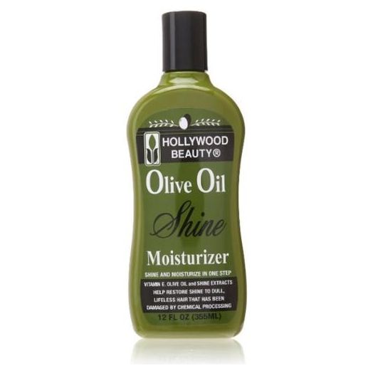 Hollywood Beauty Olive Oil Moist & Shine Moisturizing Hair Lotion, 12 oz