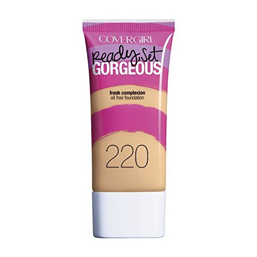 COVERGIRL Ready Set Gorgeous Foundation Soft Honey 220, 1 oz (packaging may vary)