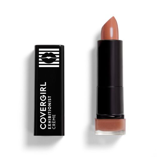COVERGIRL Exhibitionist Cream Lipstick, 275 Coffee Crave, 0.12 oz, Lipstick, Moisturizing Lipstick, Long Lasting Lipstick, Glossy Lipstick, Hydrating Lipstick, Long Lasting