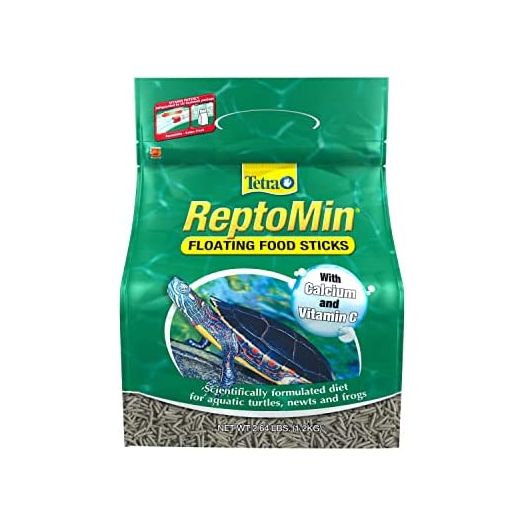 Tetra ReptoMin Floating Food Sticks for Aquatic Turtles, Newts and Frogs