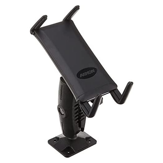 ARKON Heavy Duty Drill Base Mount for Note 9 8 iPhone XS Max XS XR X 8 iPad mini Galaxy Tab Retail Black (RM6AMPS2T)