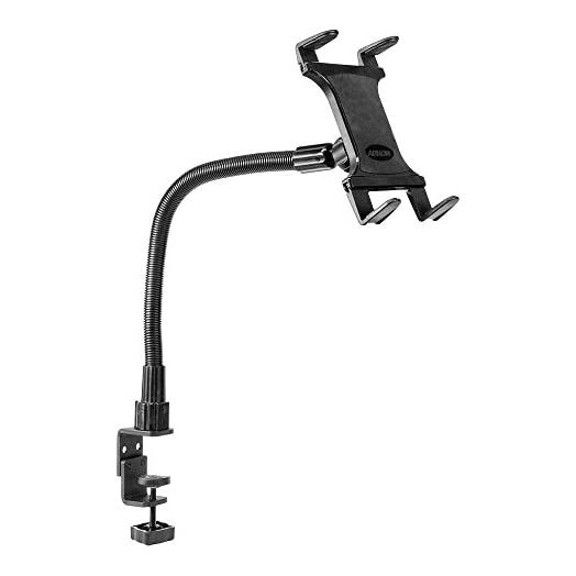 Arkon Heavy Duty Table or Desk Tablet Clamp Mount with 22 inch Neck for iPad Pro iPad Air Galaxy Note 10.1
