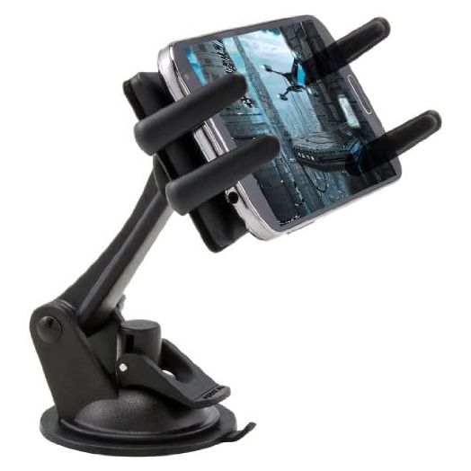 Arkon Windshield Dash Phone Car Mount for iPhone XS Max XS XR X 8 Galaxy Note 9 S10 S9 Retail Black