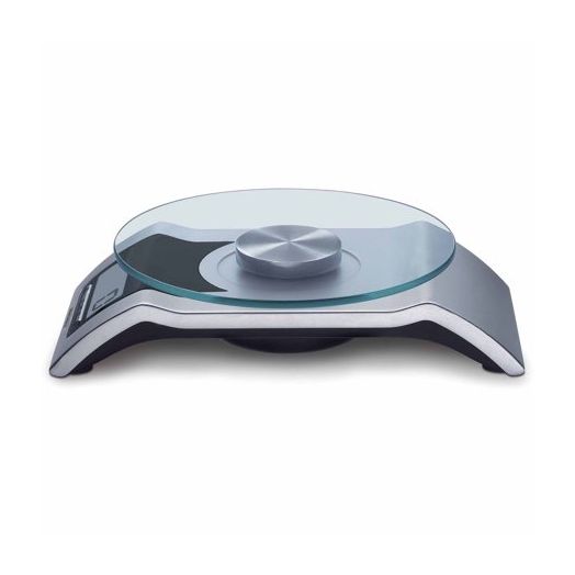 Soehnle STYLE Precision Digital Food Scale, 9 lb Capacity, Silver