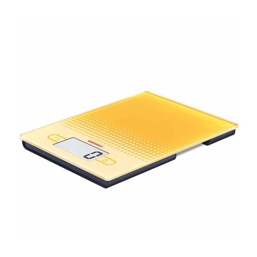 Soehnle CITY Precision Digital Food Scale, 11 lb Capacity, Yellow