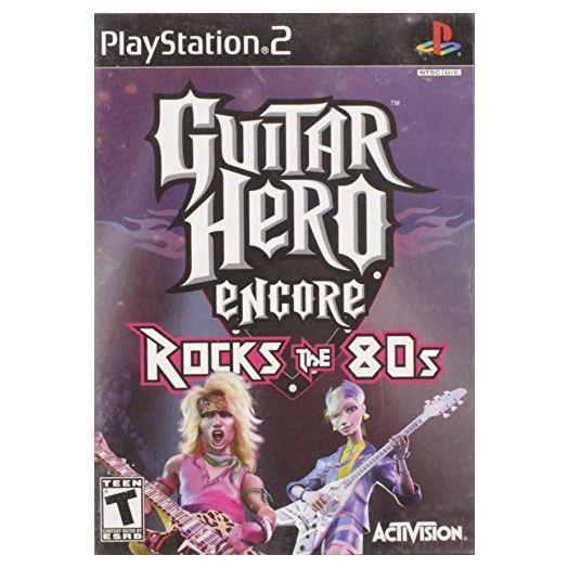 Activision Guitar Hero Encore: Rocks the 80's, PlayStation 2
