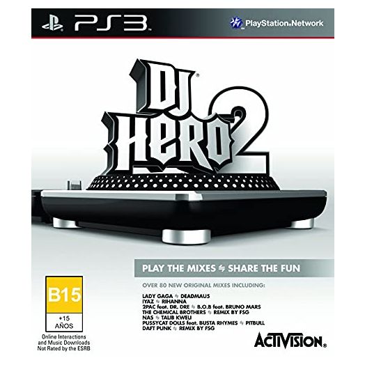 Dj Hero 2 Software - Playstation 3 (Stand Alone)