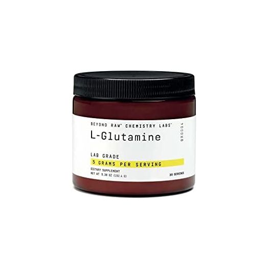 Beyond Raw Chemistry Labs L-Glutamine Powder | Supports Muscle Function | 30 Servings