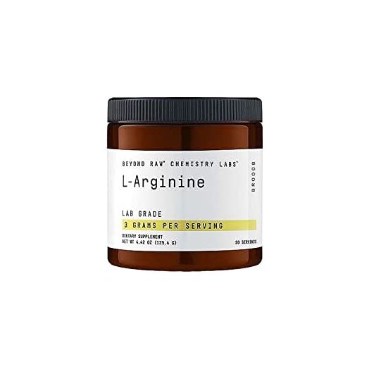 Beyond Raw Chemistry Labs L-Arginine Powder, Fuels Exercise and Supports Recovery, 30 Servings