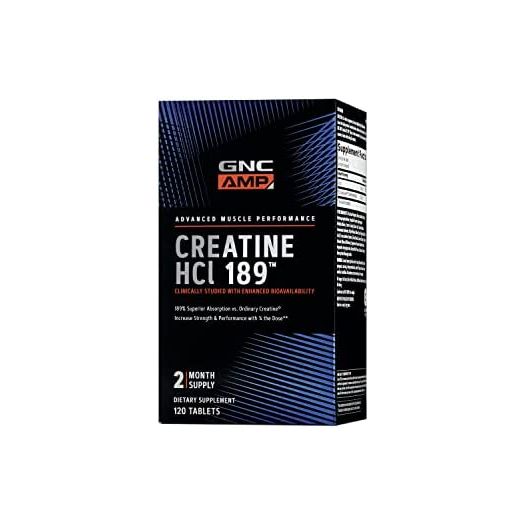 GNC AMP HCl 189, 120 Tablets
