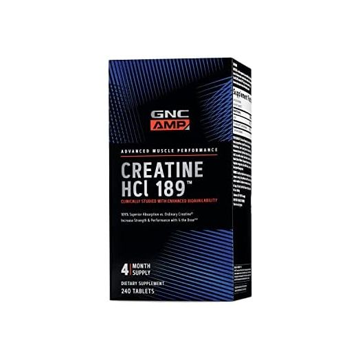 GNC AMP HCl 189, 240 Tablets