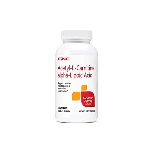 GNC Acetyl-L-Carnitine Alpha-Lipoic Acid 500mg / 200mg