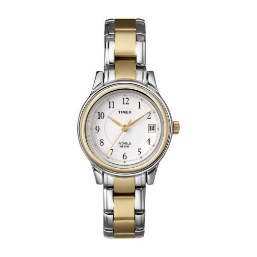 Timex Women's Porter Street Watch, Two-Tone Stainless Steel Bracelet
