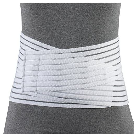 OTC Lumbosacral Support, 7-inch Lower Back, Lightweight Compression, Elastic, Medium