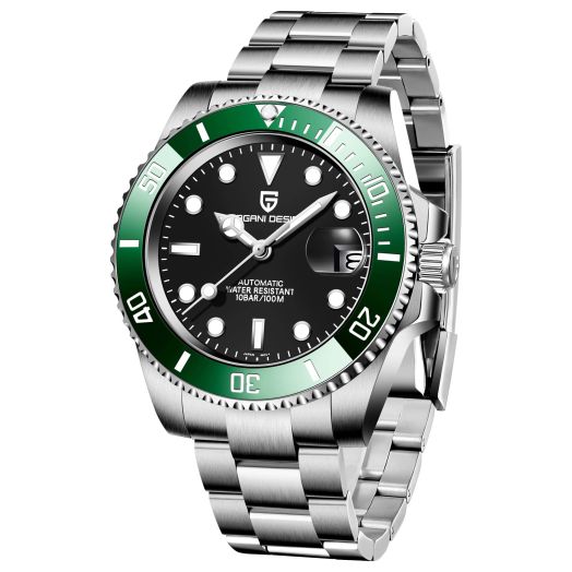 CEYADG Pagani Design Men's Watches Japanese Automatic Mechanical 40mm Sport Waterproof Stainless Steel Sapphire Glass Wrist Watch