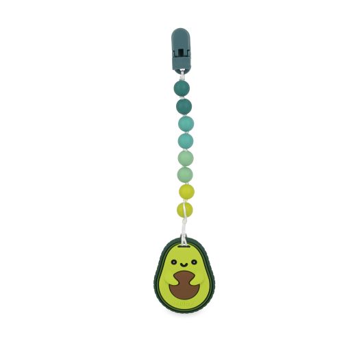 Nuby Pacifinder with Silicone Avocado Teether
