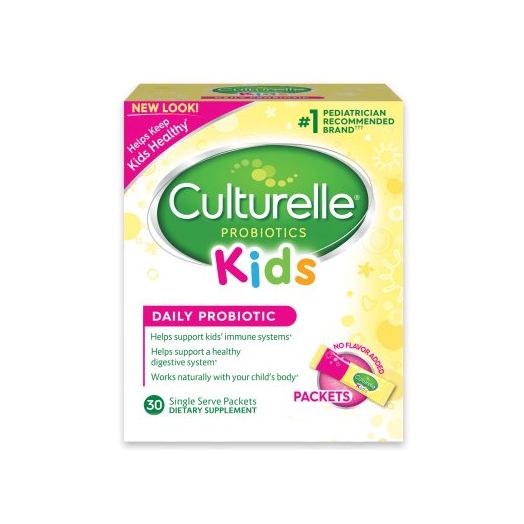 Culturelle Probiotics Kids Daily Probiotic Dietary Supplement Packets - 30 CT
