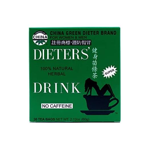 Uncle Lee's Tea China Green dieter's Drink, 18Count