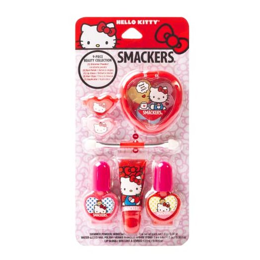 Lip Smacker Sanrio Hello Kitty Makeup Set for Kids Color Collection